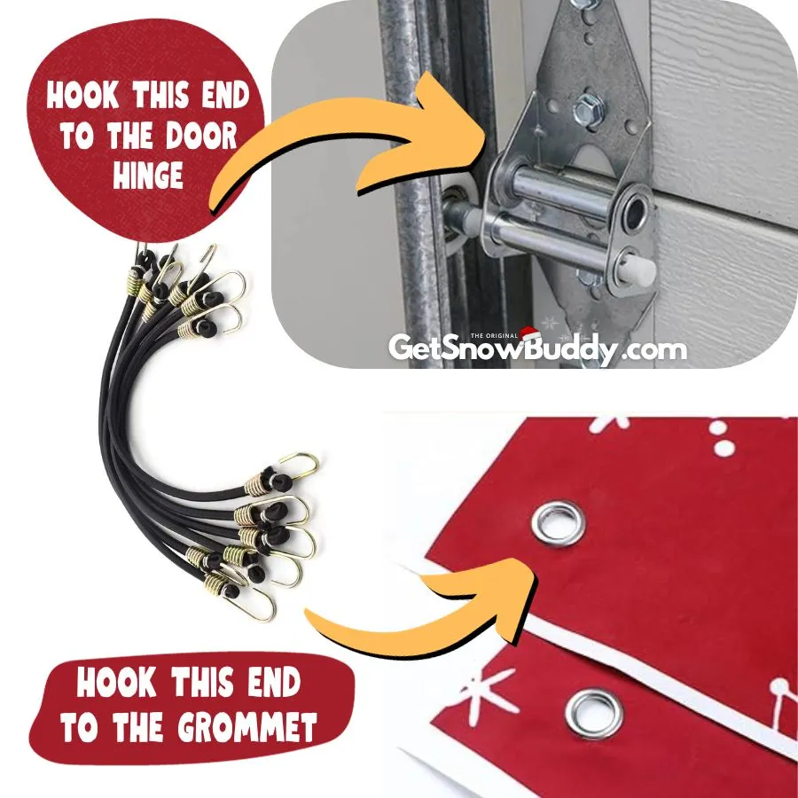 SnowBuddy Garage Door Covers Christmas 2024 Buy 2 Free Shipping