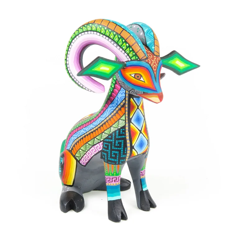 Bighorn Ram - Oaxacan Alebrije Wood Carving