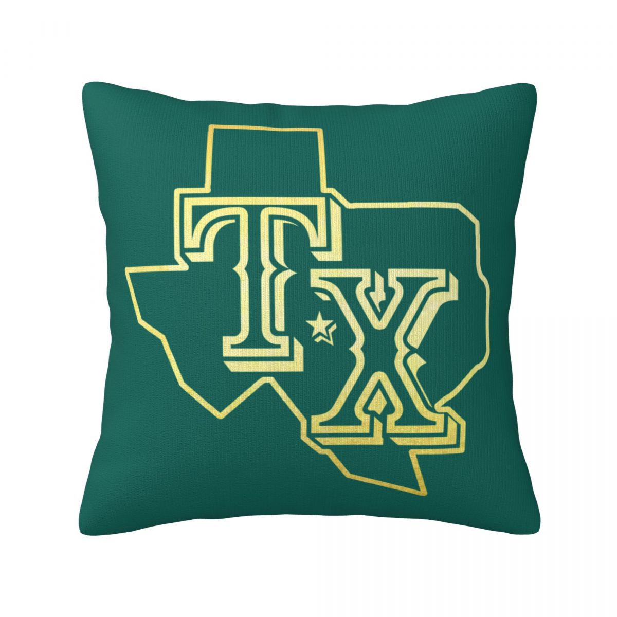 Texas Rangers St Patrick's Day Decorative Square Throw Pillow Covers