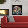(40*40cm)Dragon - Full Round Drill Diamond Painting