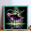 (Stamped/Counted) Ballet Maleficent Silhouette-11CT Cross Stitch 40*40cm
