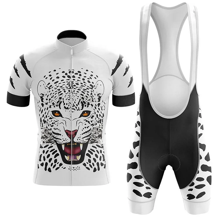 Leopard Men's Short Sleeve Cycling Kit