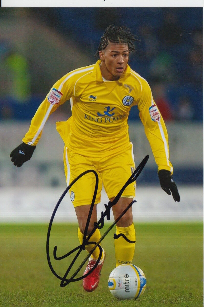 LEICESTER CITY HAND SIGNED PATRICK VAN AANHOLT 6X4 Photo Poster painting 1.