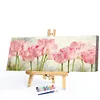 Pink Tulips-Paint by Numbers Acrylic Painting 80*30CM