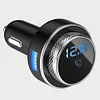 GC16 Car FM Transmitter Bluetooth-compatible Handsfree MP3 Player QC3.0 USB Charger