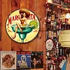 Margaret - Round Metal Tin Signs(12*12Inch) - Bar