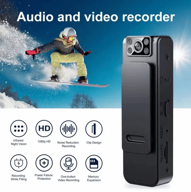 Last Day 50% Off🔥Best Noise Reduction Sports Camera