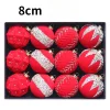 12PCS Velvet Hanging Decor Balls for Christmas Tree