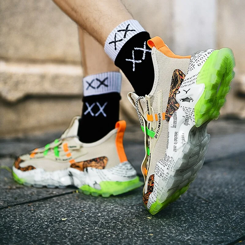 Men Shoes Sneakers Male Tenis Luxury Shoes Mens Casual Shoes Trainer Race Off White Shoes Fashion Loafers Running Shoes for Men