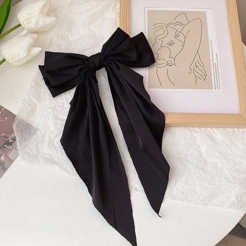 Women’s Sweet Minimalist Bow Knot Cloth Hair Clip