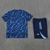 2025/2026 Real Madrid Pre-Match Training Blue Shirt+Shorts 1:1 Thai Quality