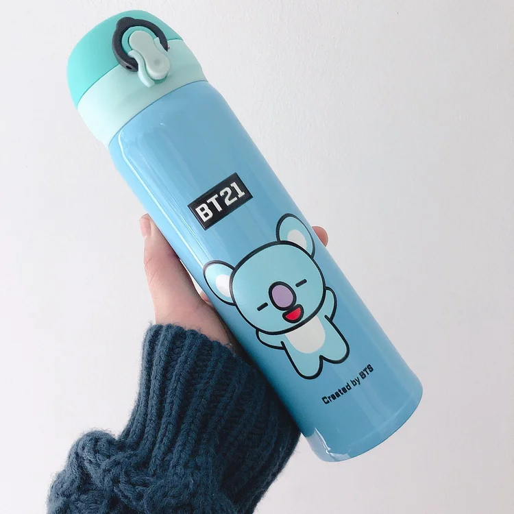 BT21 My Little Buddy Cute Thermos Cup