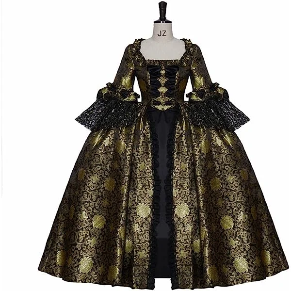 18th Century Marie Antoinette Colonial Rococo Baroque Masquerade Dress Victorian Ball Gown Royal Party Costume