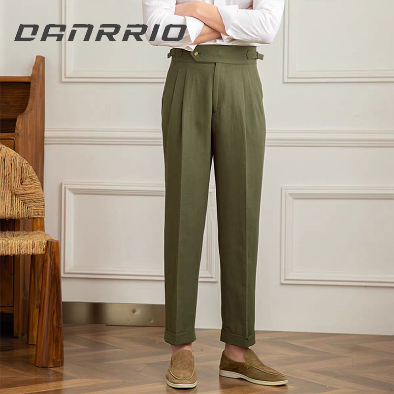 Business Casual Cotton Versatile Stretch Slim Cotton Pants DANRRIO.COM DANRRIO
