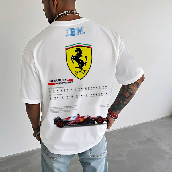  Racing-Inspired Graphic T-Shirt for Sports Enthusiasts