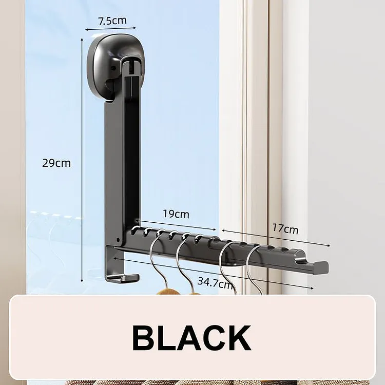 🔥First 100 customers enjoy 50% off ✨Extendable and foldable clothes rack with suction cups