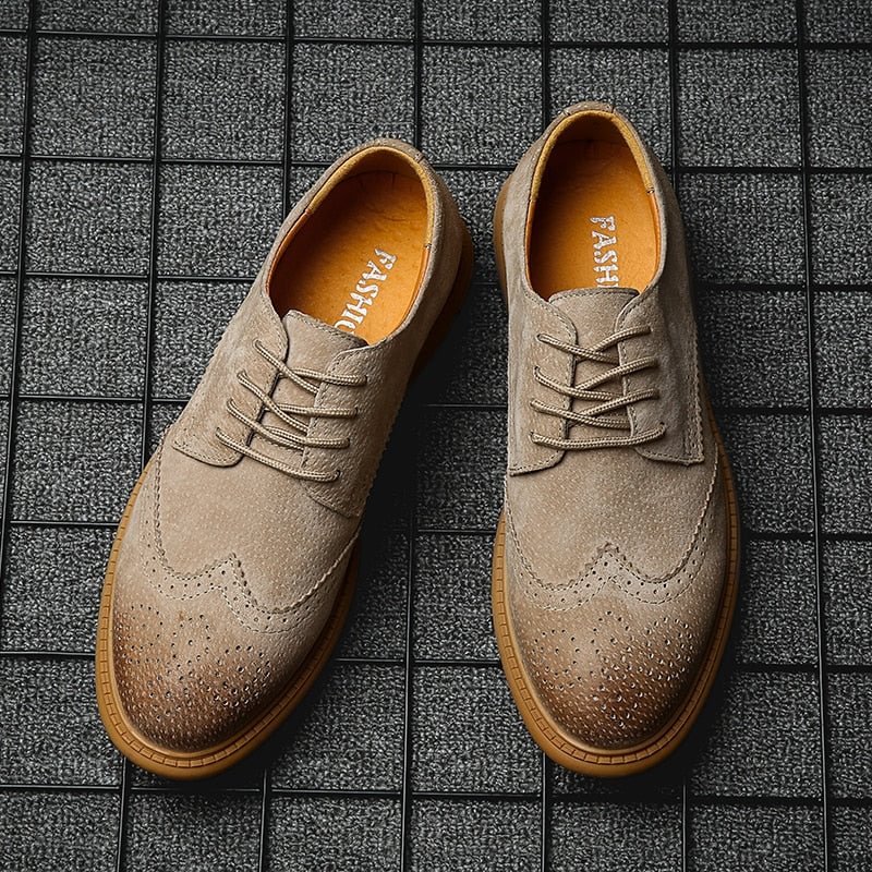 2022 New High Quality Men's shoes 100% Genuine Leather Casual Shoes Waterproof Work Shoes Cow Leather Loafers Plus Size 38-48