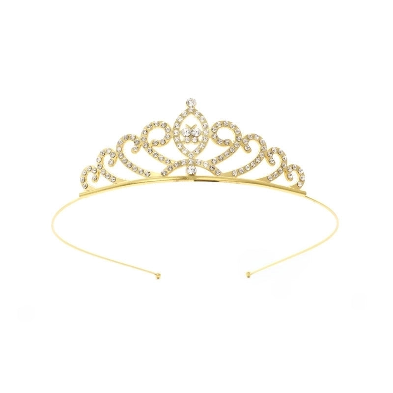 Factory Girl Crown Princess Simple Cute Headband Baby Festival Performance Hair Accessories Bride Crown Wedding Headdress
