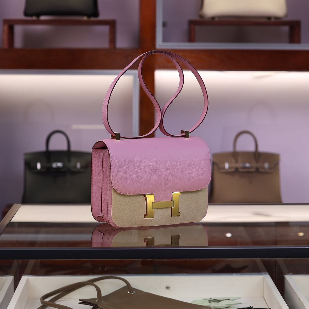 Constance 24CM Epsom X9 Mauve Sylvestre GHW