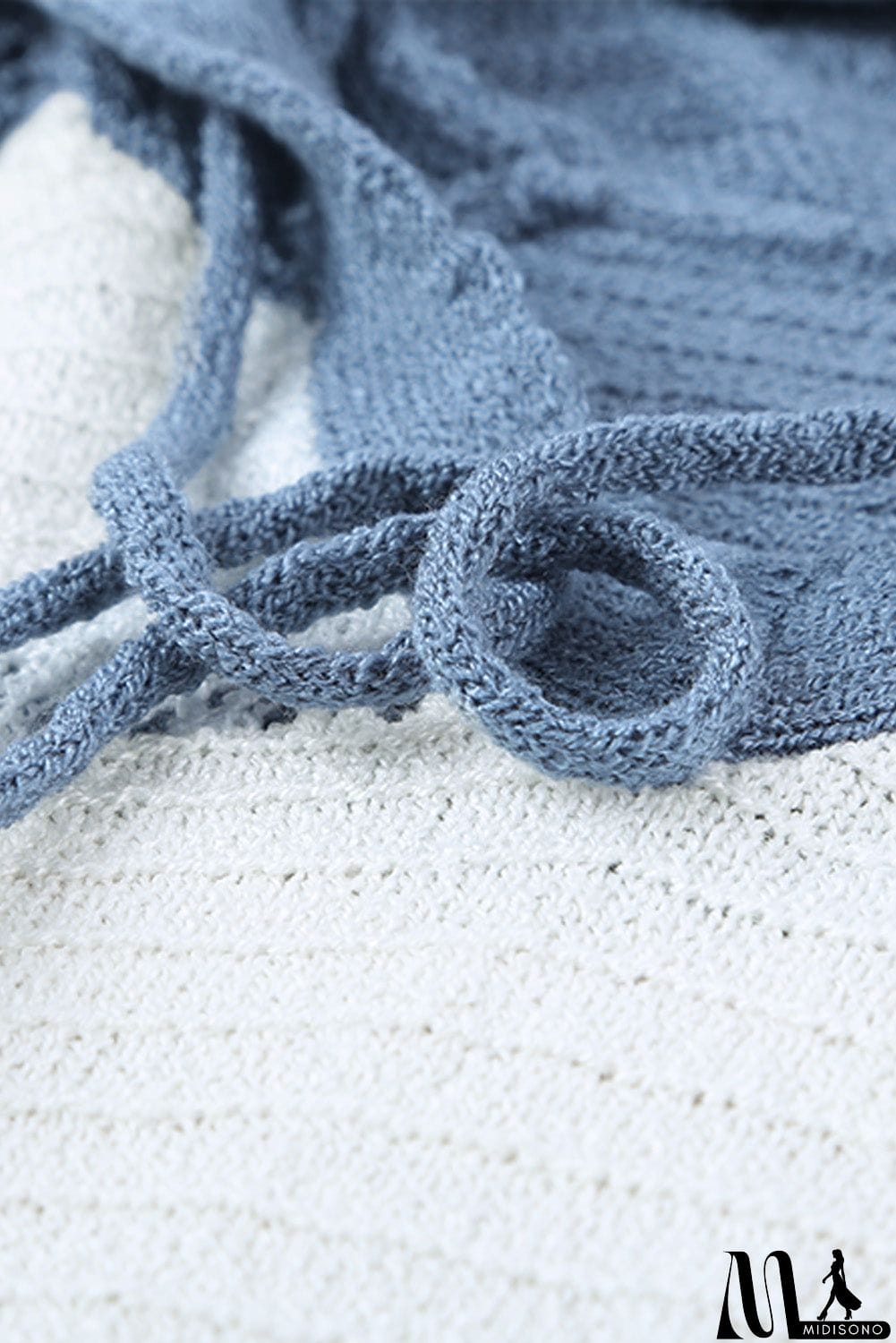 MidiSono - Classic Beach Bonfire Knitted Hoodie