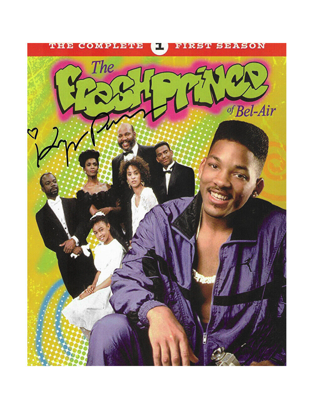 8x10 Fresh Prince Of Bel-Air Print Signed by Karyn Parsons 100% With COA