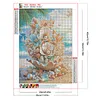 Diamond Painting -DIY Round Drill Giant Clam Floral
