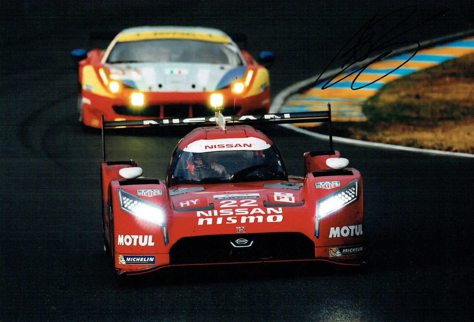 Alex BUNCOMBE Signed 12x8 Photo Poster painting Autograph AFTAL COA NISSAN Nismo Driver