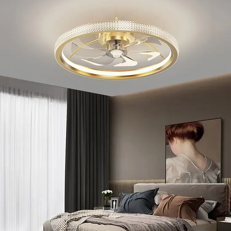 Kirsten ceiling fan with lighting 3/7 blade, 2 styles, &empty;50CM