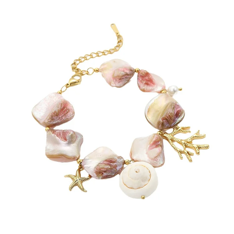 Shell Coral Bracelet