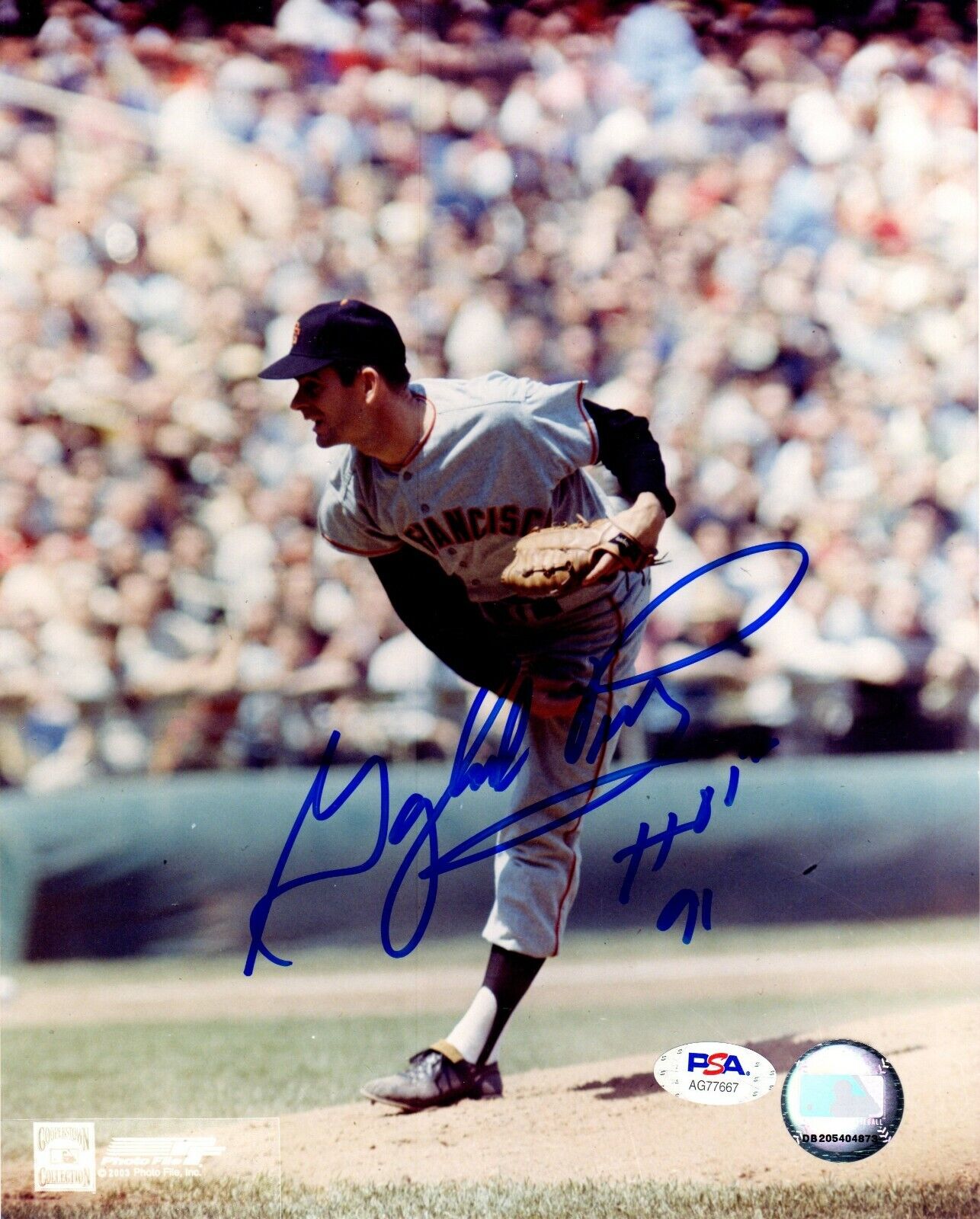 Gaylord Perry autographed signed inscribed 8x10 Photo Poster painting San Francisco Giants PSA