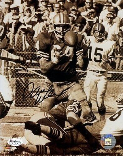 Dave Wilcox 49ers Signed Jsa Cert Sticker 8x10 Photo Poster painting Autograph Authentic