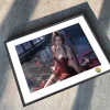 A3 & 4K Size Goddess Aerith Gainsborough 3.0 Decorative Painting - (FF7) Final Fantasy VII Decoration Painting - HuangGua Studio