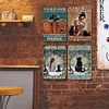 4PCS Girl and Cat - Vintage Metal Signs Set - 20*30cm/30*40cm