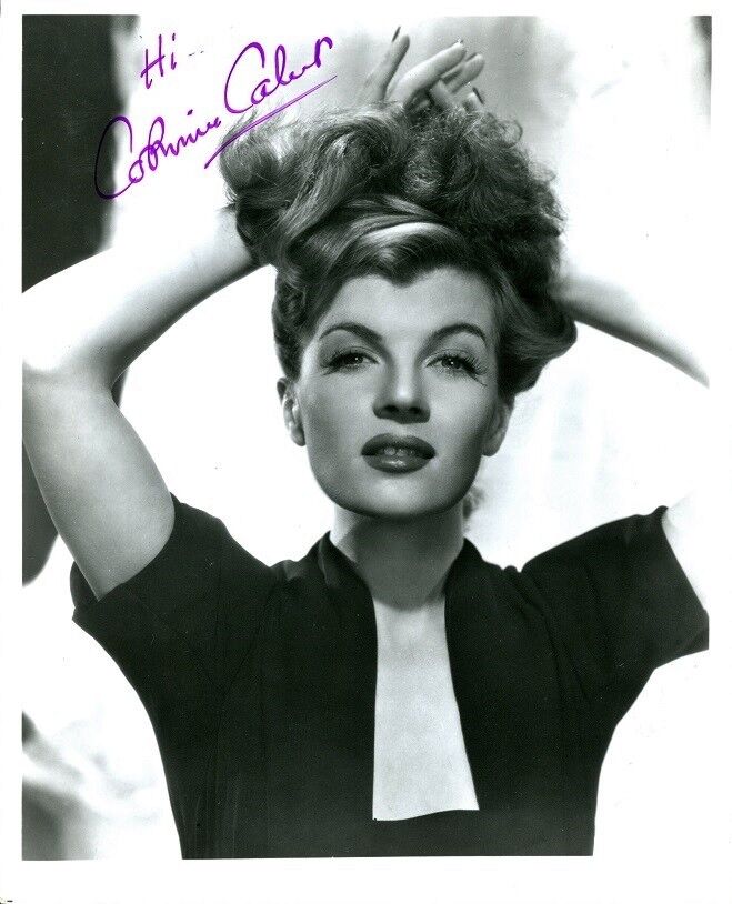 Sexy CORINNE CALVET Signed Photo Poster painting