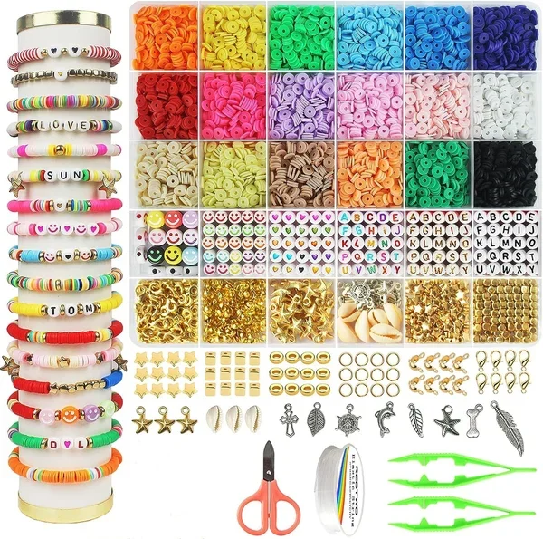 🔥hot Sale- 49% OFF🎁 - Clay Beads Bracelet Making Kit