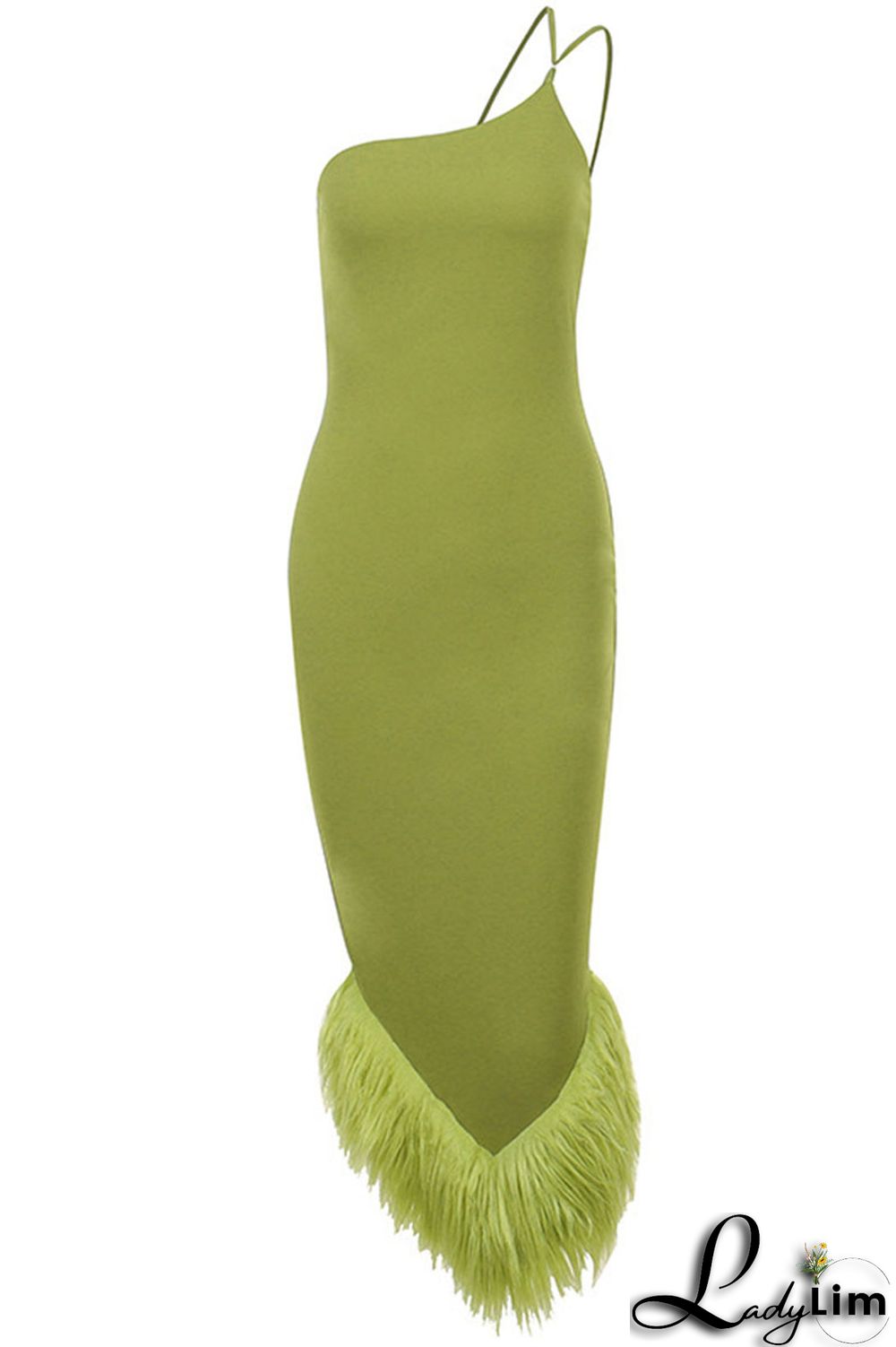 Black Sexy Casual Solid Patchwork Halter One Step Skirt Dresses