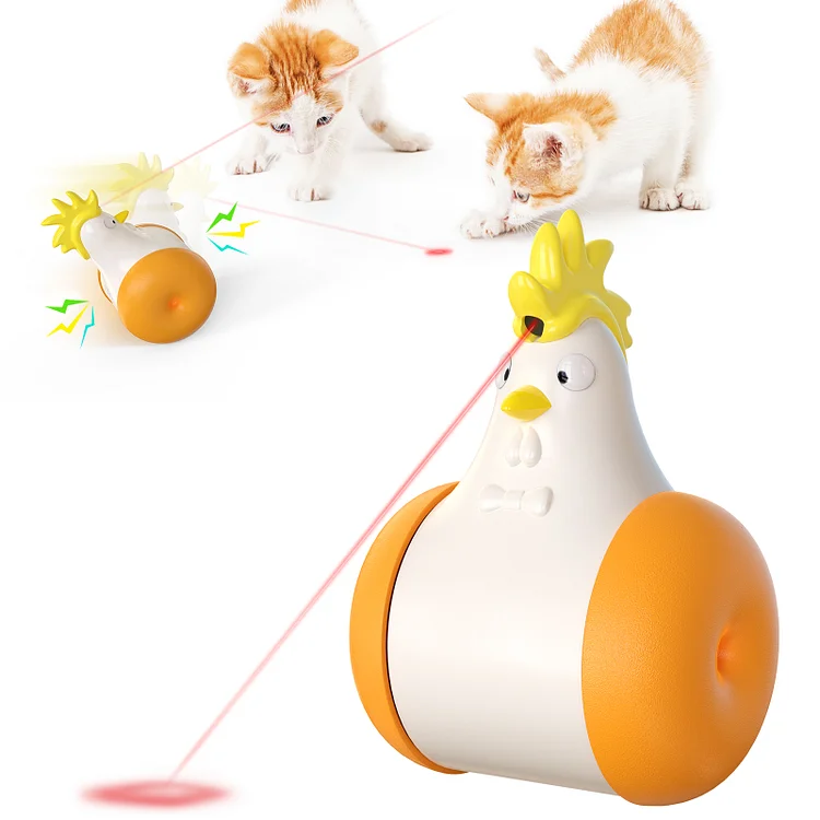 Rooster Automatic Interactive laser Toys 4