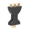 HDMI-compatible Male to 3 RCA Female Composite AV Audio Video Adapter Converter