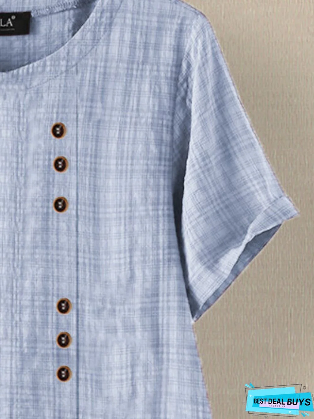 Casual Floral-Print T-shirt