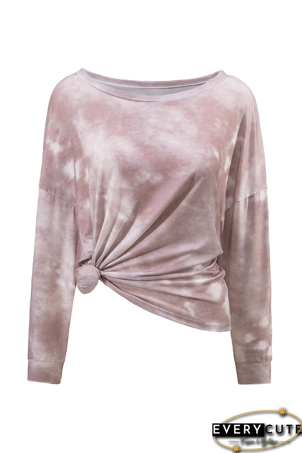 Tie Dye Pullover Long Sleeve Top