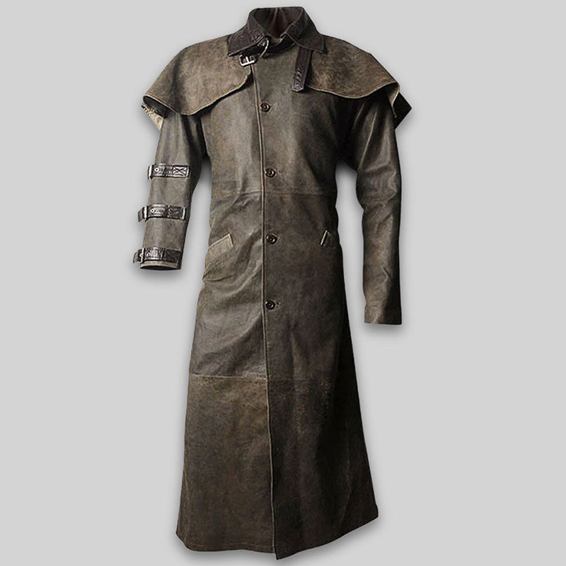 Hellboy Leather Duster Coat