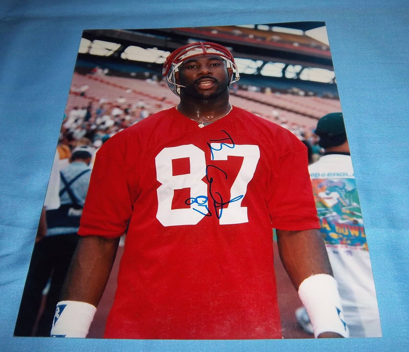 New England Patriots Ben Coates Signed Autographed 8x10 Photo Poster painting A