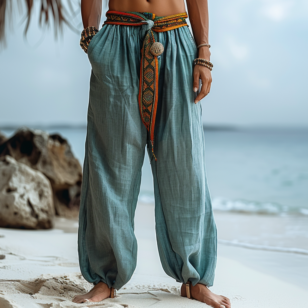 Men's Linen Pants-inspireuse