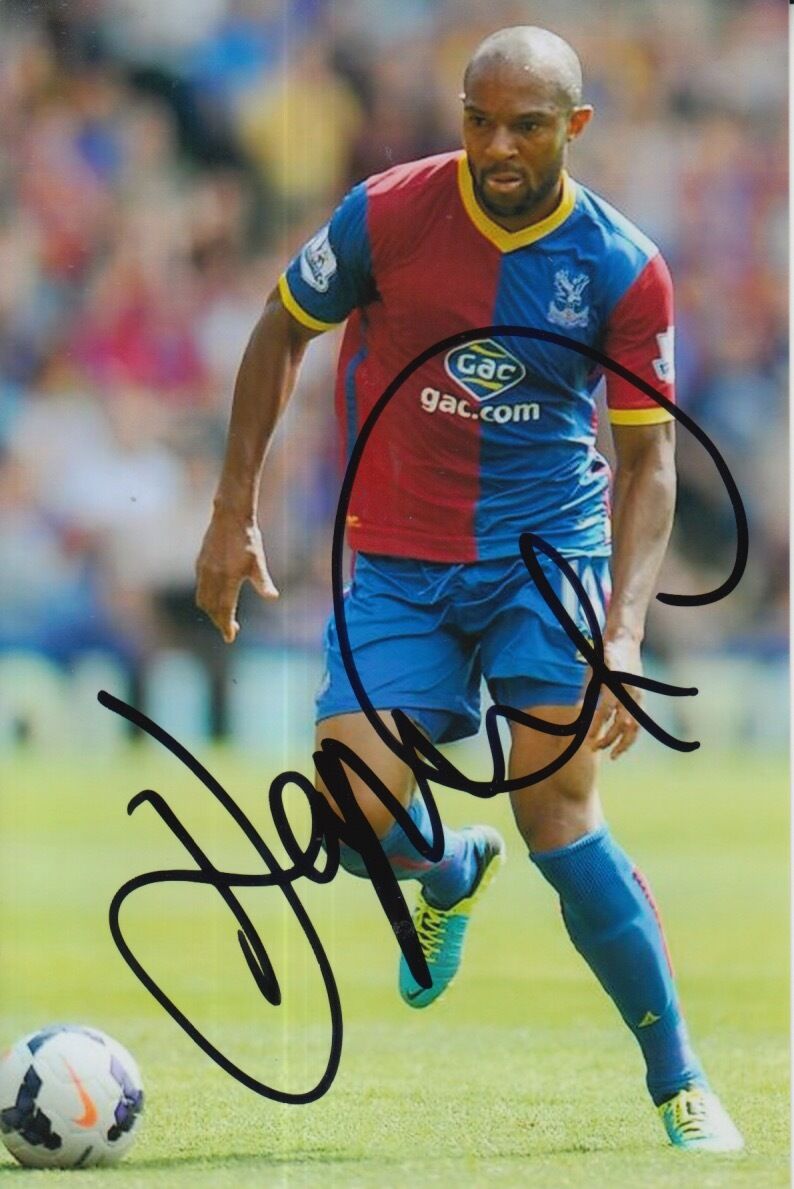 CRYSTAL PALACE HAND SIGNED DANNY GABBIDON 6X4 Photo Poster painting 1.