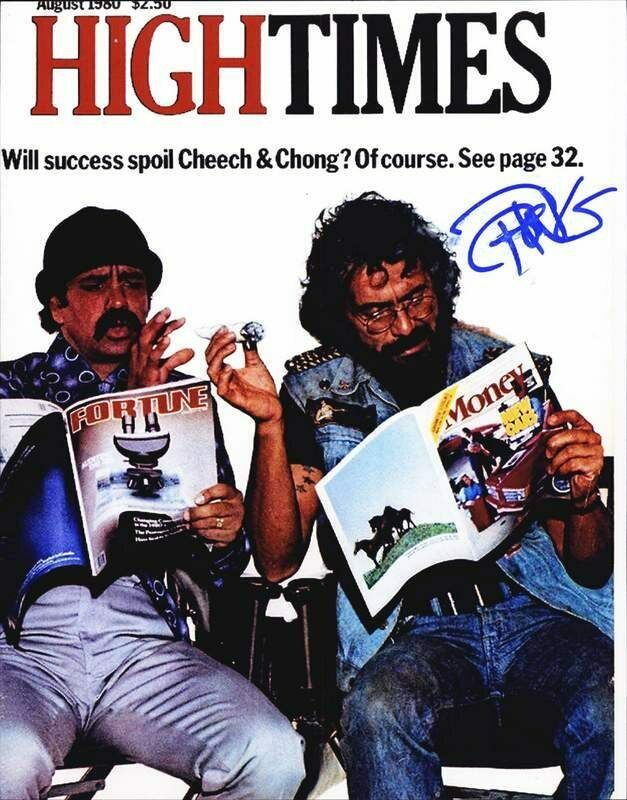 Tommy Chong authentic signed celebrity 8x10 Photo Poster painting W/Cert Autographed B0001