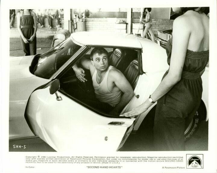 Robert Blake Second Hand Hearts Corvette 1981 Original 8x10 Press Photo Poster painting