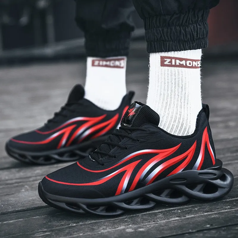 Bielinis 2021 New Summer Fashion Men Shoes Rubber Sneakers Running Shoes Sports Breathable Lace-up Zapatos De Hombre big size 46