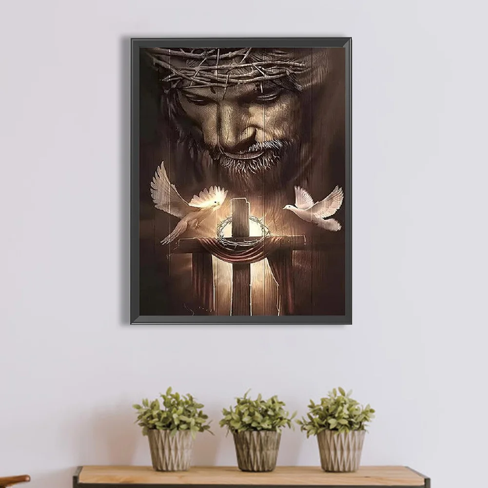 Diamond Painting - Full Square Drill - Jesus(Canvas|30*40cm)