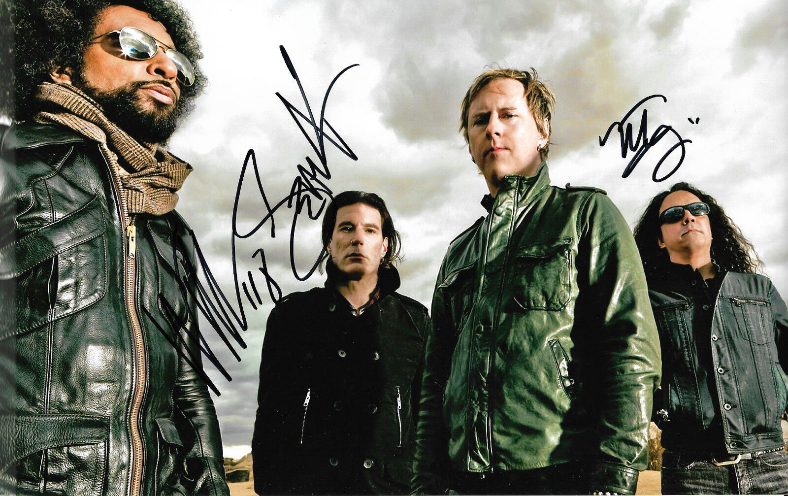 Alice In Chains signed 8x12 inch Photo Poster painting autographs