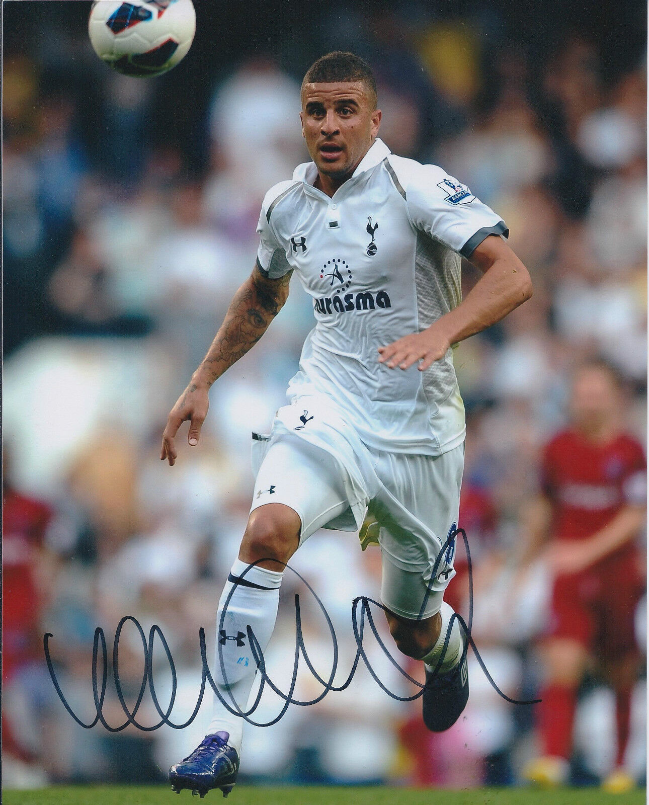 Kyle WALKER SIGNED Autograph 10x8 Photo Poster painting AFTAL COA Spurs Premier League